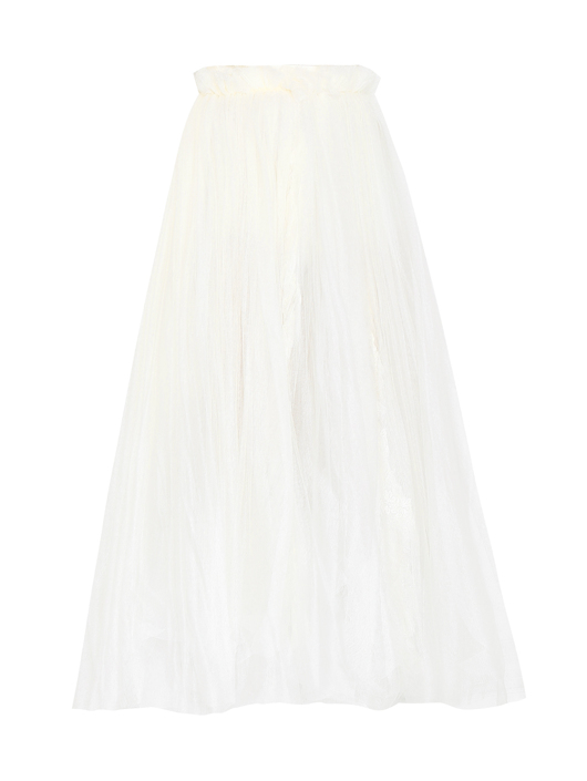 Ermanno Scervino Юбка из сетки с вышивкой