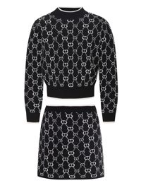TWINSET Комплект с юбкой и логотипом