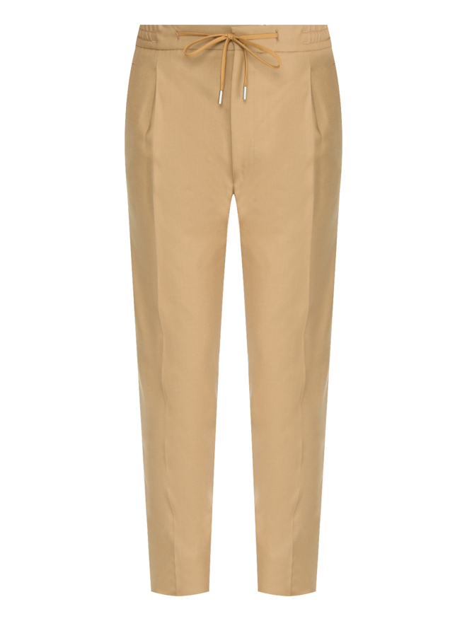 LARDINI Брюки из шерсти на резинке