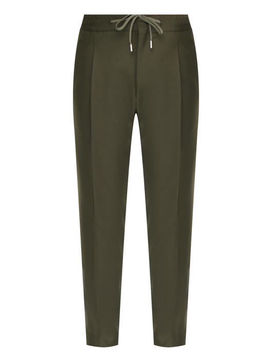 LARDINI Брюки из шерсти на резинке