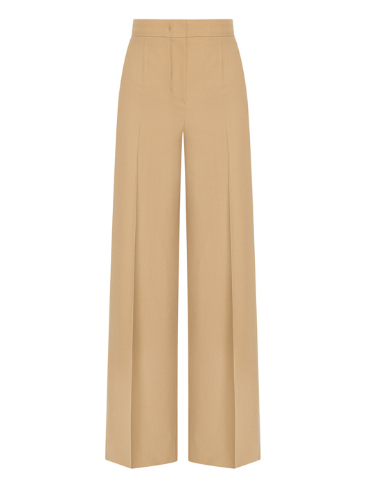 Max Mara Брюки из шерсти широкого кроя