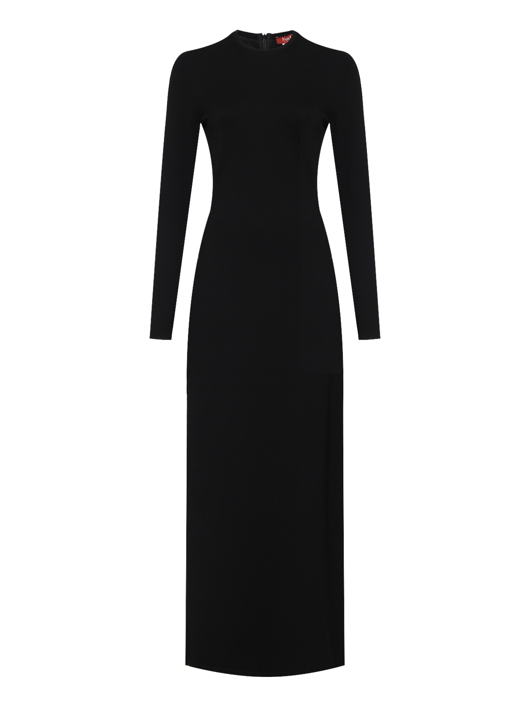 Max Mara Трикотажное платье с вырезом на спине