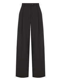 Sportmax Брюки из шерсти с защипами