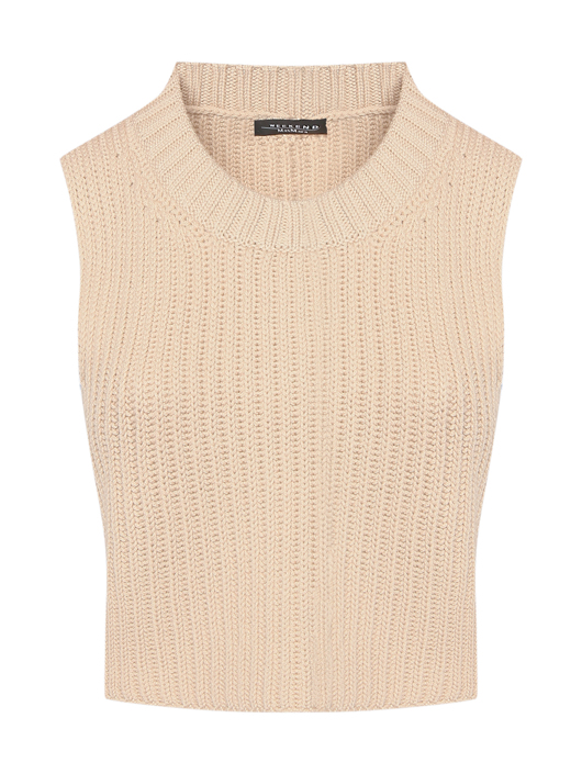 Weekend Max Mara Вязаный жилет из шерсти