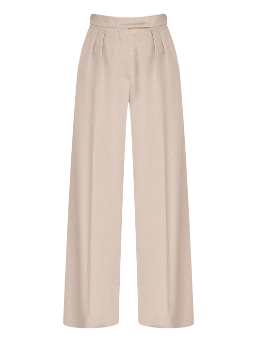 Max Mara Широкие брюки из шерсти