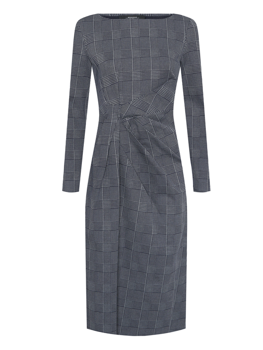 Weekend Max Mara Платье-миди с узором и драпировкой