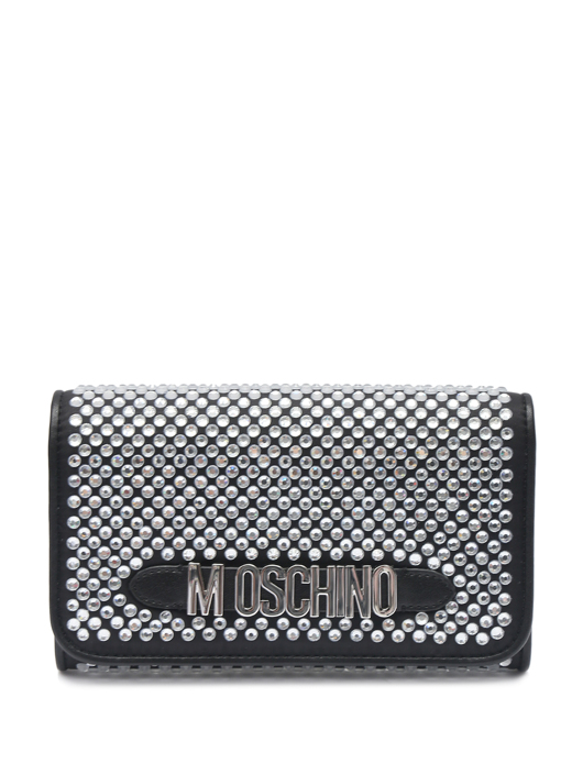 Moschino Сумка декорированная кристаллами