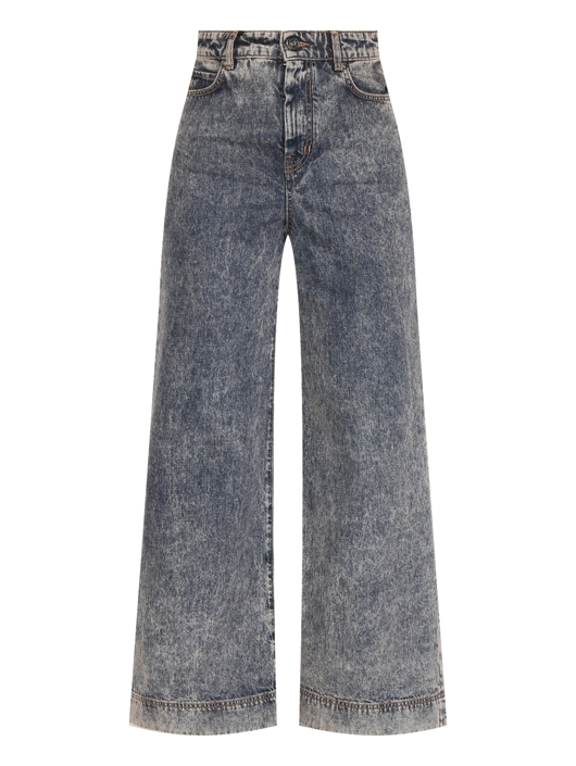 Weekend Max Mara Джинсы широкого кроя из хлопка