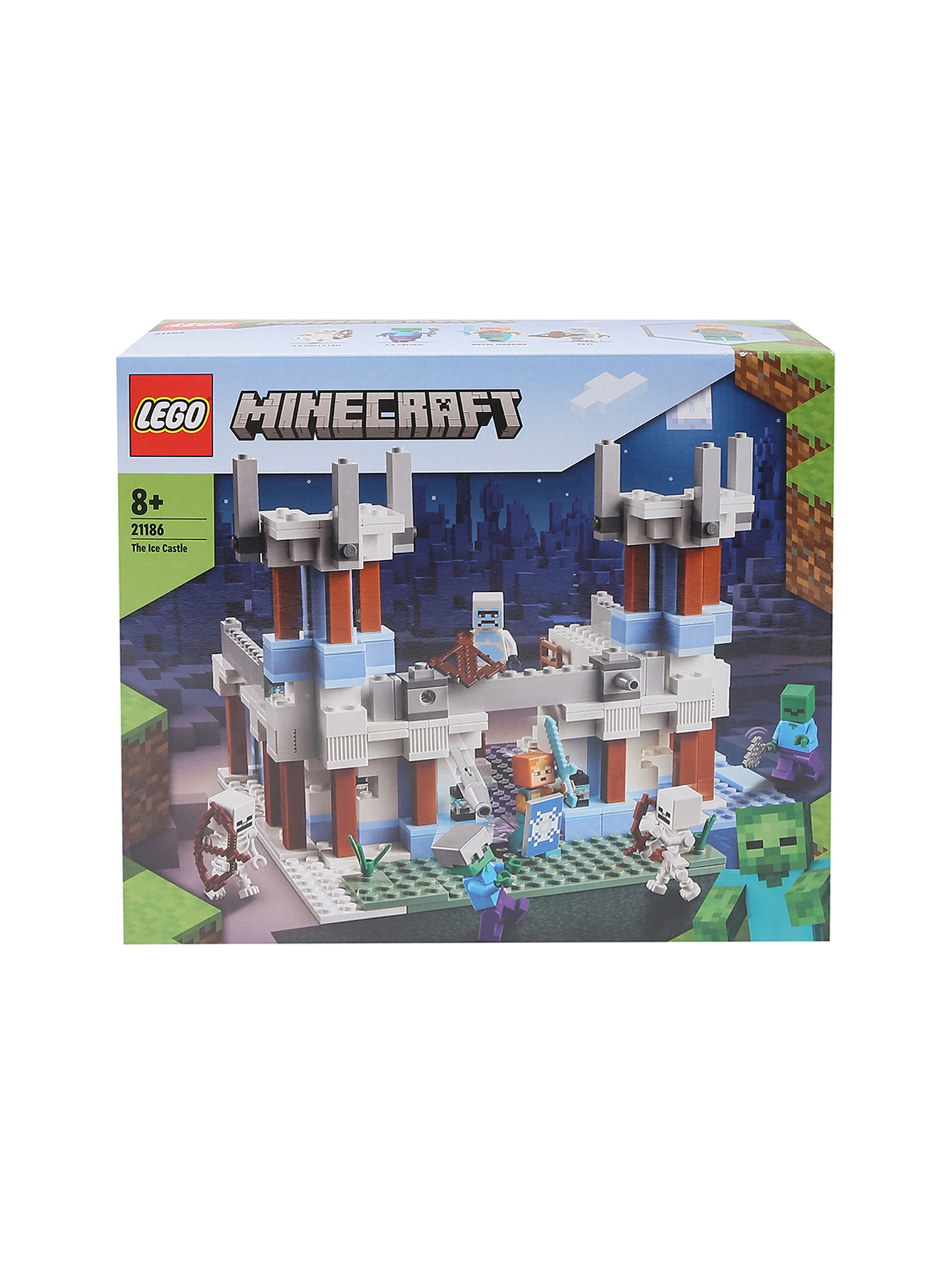 Конструктор lego minecraft ледяной замок