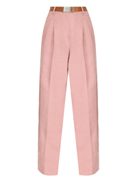 Max Mara Брюки с ремнем из льна