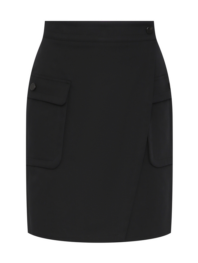 Max Mara Юбка из хлопка с карманами
