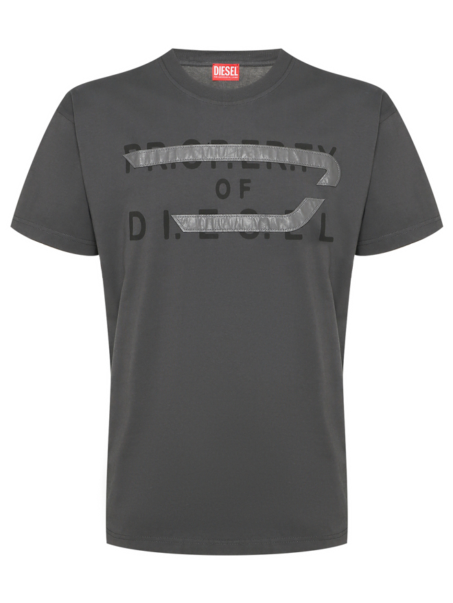 Diesel Футболка из хлопка с логотипом