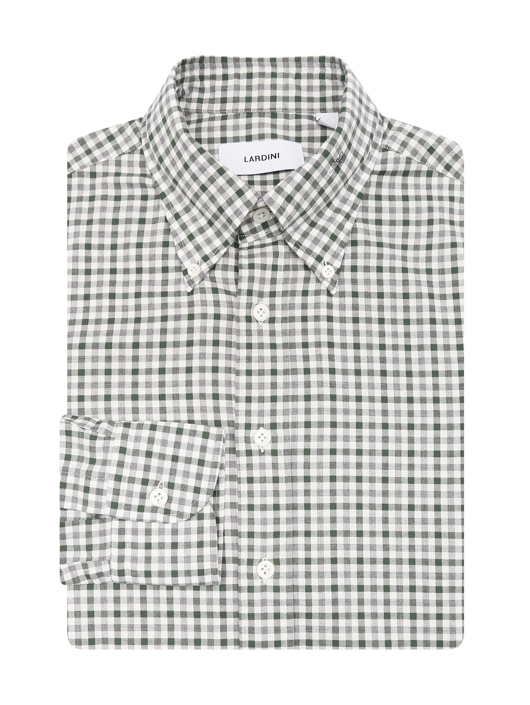 LARDINI Рубашка из хлопка с узором