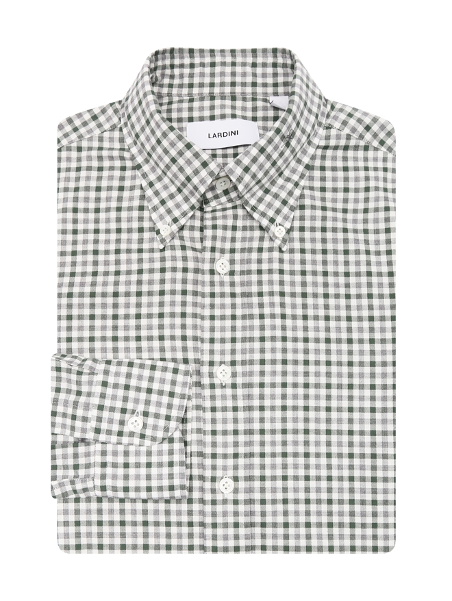 LARDINI Рубашка из хлопка с узором