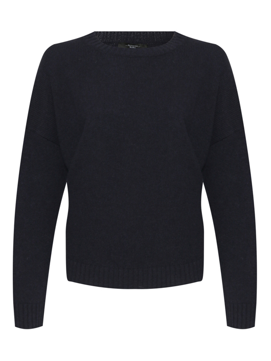 Weekend Max Mara Однотонный свитер из шерсти