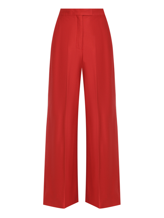 Max Mara Однотонные брюки из хлопка