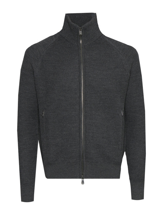 Piacenza Cashmere 1733 Кардиган из шерсти на молнии