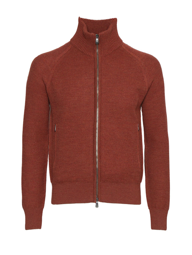 Piacenza Cashmere 1733 Кардиган из шерсти на молнии