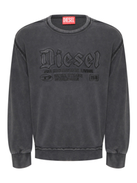 Diesel Свитшот из хлопка с логотипом