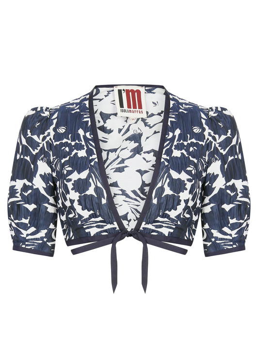 I'M Isola Marras Болеро с цветочным узором