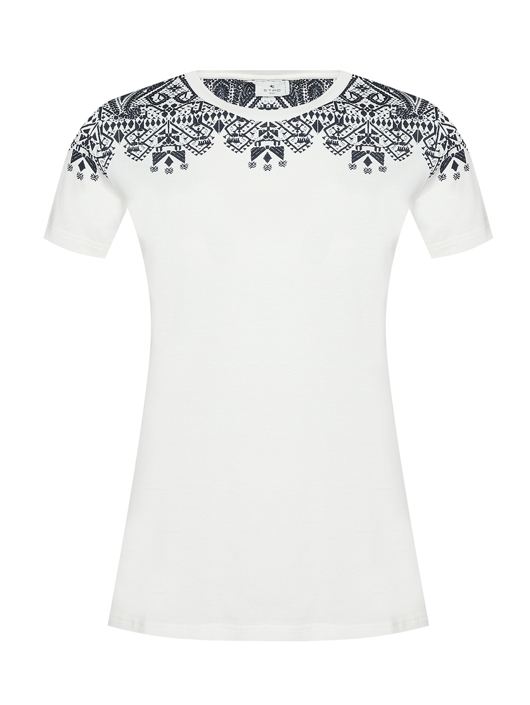 Etro Футболка из хлопка с узором