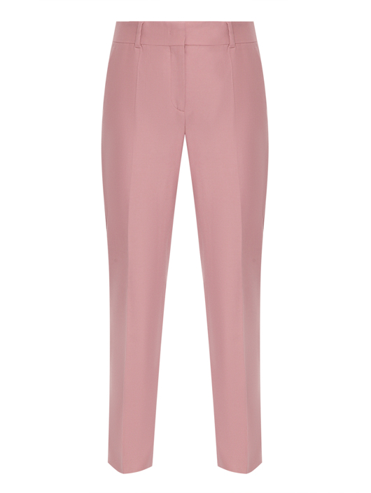 Alberta Ferretti Брюки из шерсти с карманами