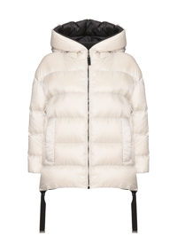 Max Mara Пуховик на молнии с капюшоном