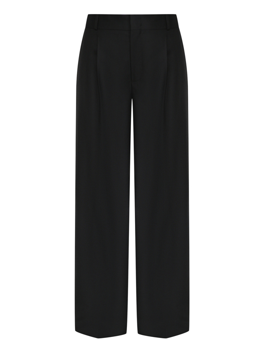 Moschino Однотонные брюки из шерсти