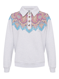Etro Утепленная толстовка из хлопка