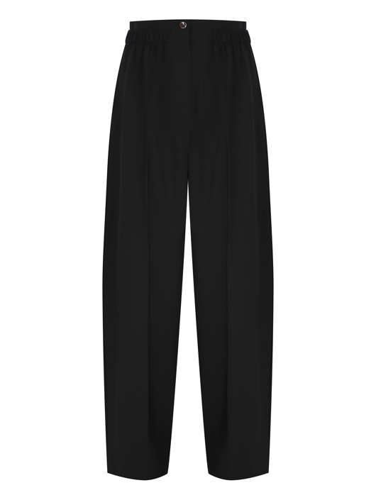 Sportmax Широкие брюки с двойным поясом