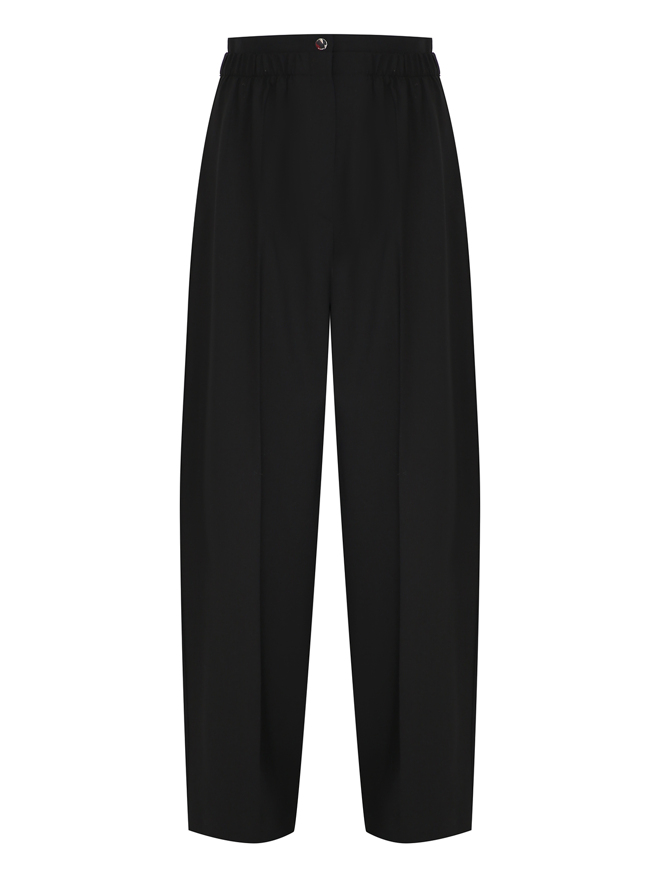 Sportmax Широкие брюки с двойным поясом