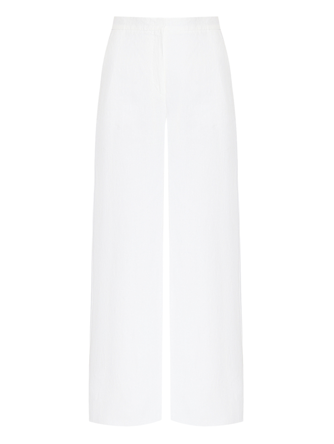 Max Mara Брюки из вискозы и льна