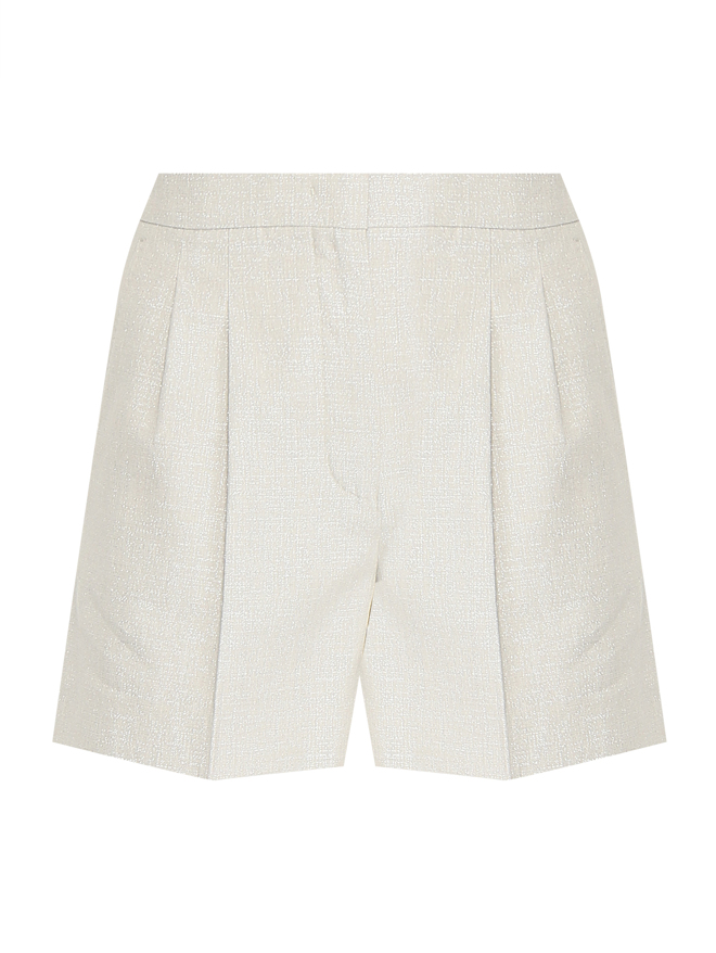 Max Mara Шорты из хлопка с защипами