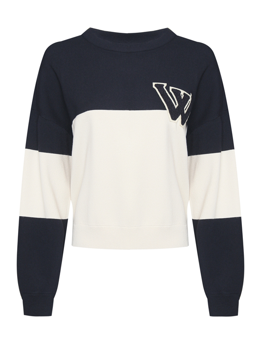 Weekend Max Mara Джемпер из смесовой вискозы с узором