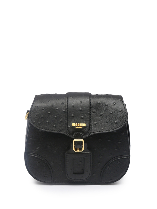 Moschino Сумка из фактурной кожи на ремне