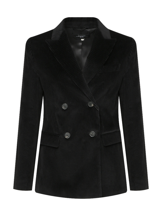 Weekend Max Mara Двубортный вельветовый жакет