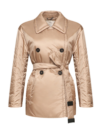 Max Mara Утепленная куртка с поясом
