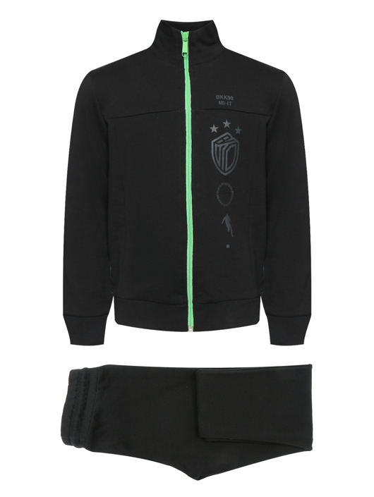 Bikkembergs Спортивный костюм с контрастной отделкой