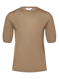 Max Mara Джемпер из тонкой шерсти с короткими рукавами