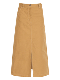 Weekend Max Mara Юбка из хлопка с разрезом