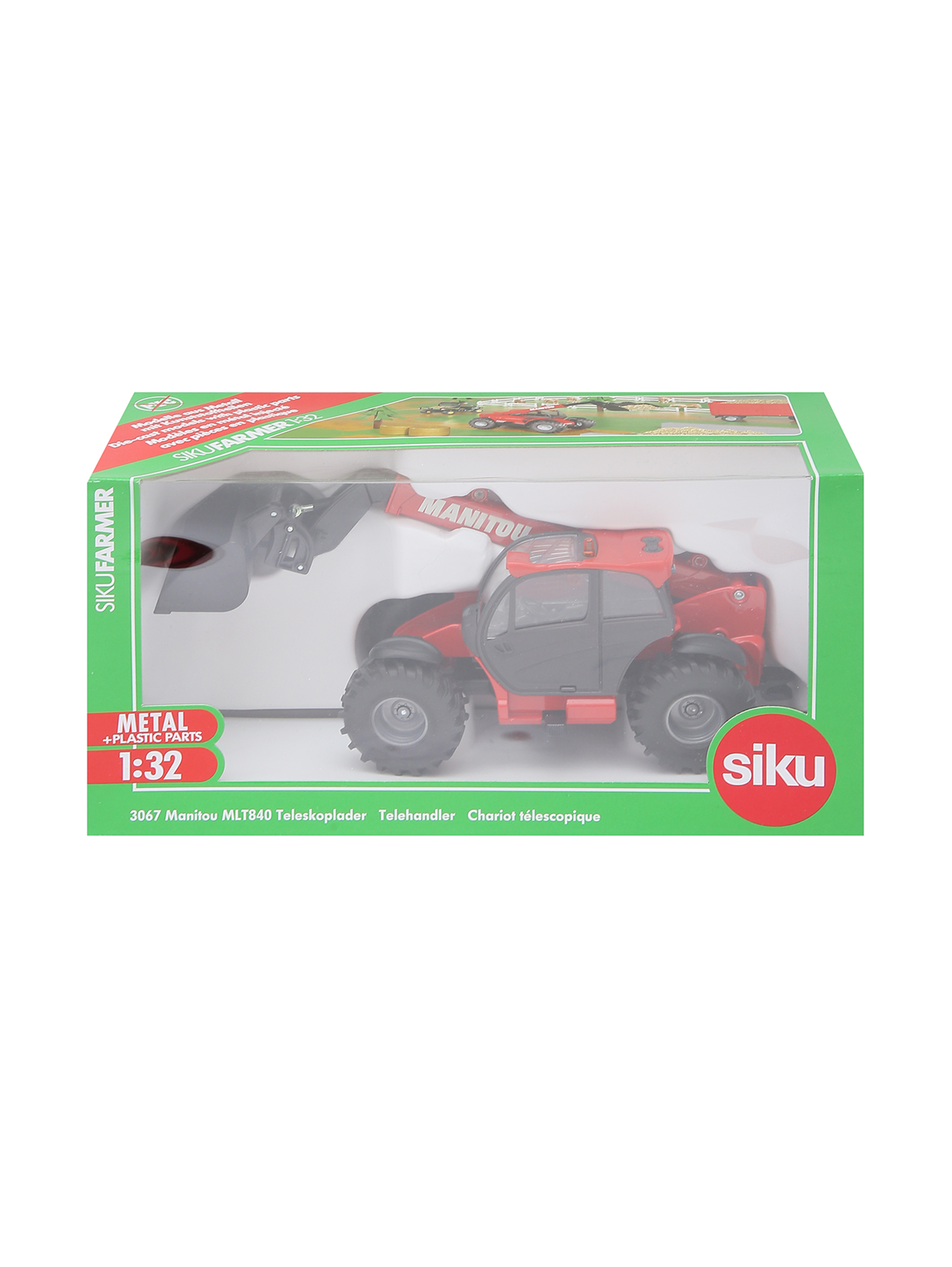 Телескопический погрузчик Manitou MLT840 (1:32)