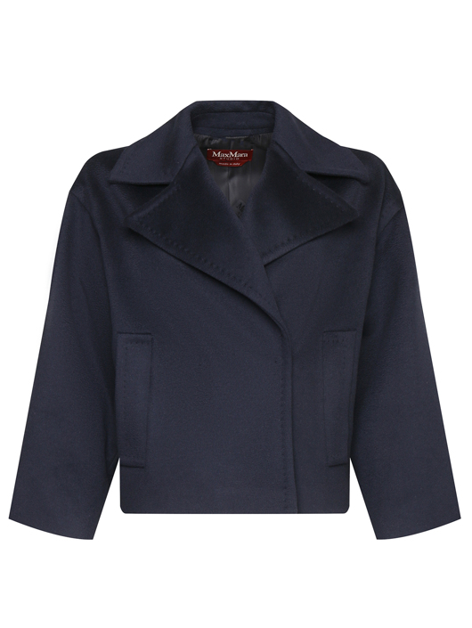 Max Mara Укороченное полупальто из шерсти