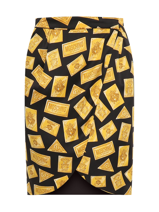 Moschino Юбка из шелка