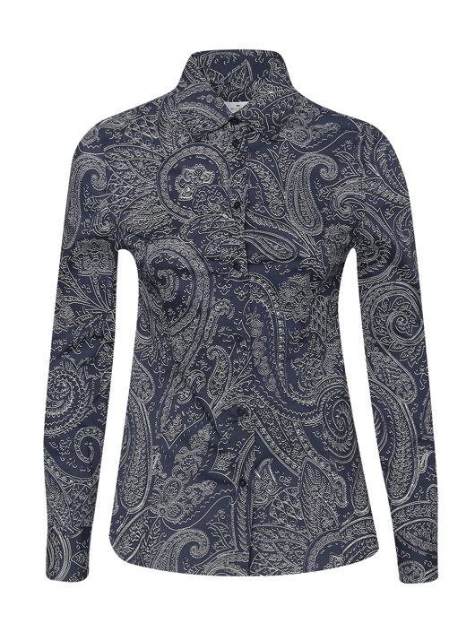 Etro Рубашка из хлопка с узором