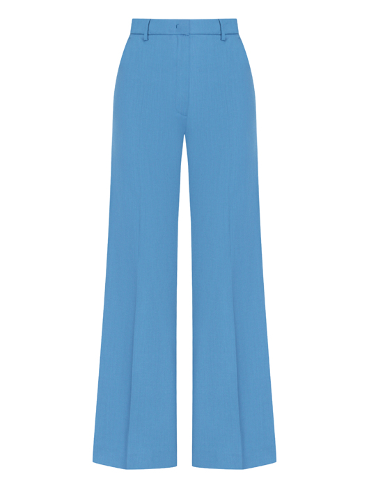 Weekend Max Mara Широкие расклешающиеся костюмные брюки