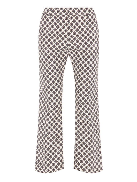 Weekend Max Mara Брюки из хлопка с узором