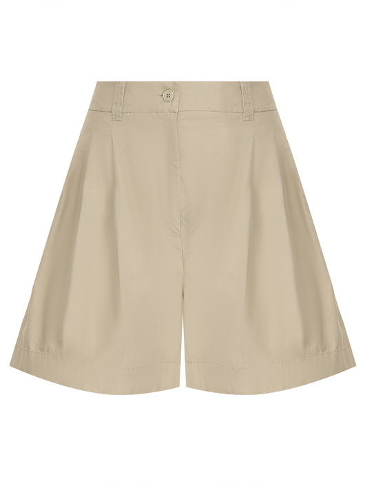 Weekend Max Mara Шорты из хлопка с защипами