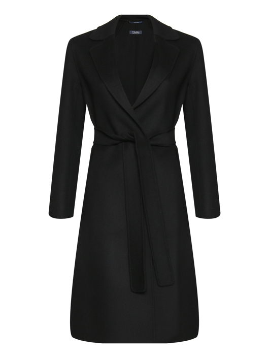 Max Mara Пальто из шерсти на ремне