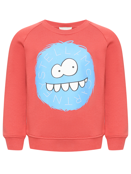 Stella McCartney kids Толстовка из хлопка с логотипом
