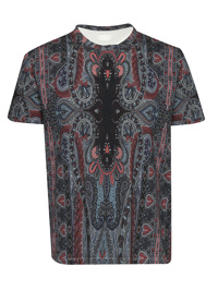 Etro Футболка из хлопка с узором